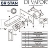 Bristan Alp Wall Mounted Basin Mixer Tap Spares